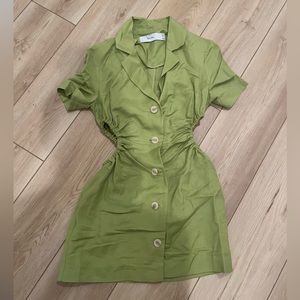 Green mini dress! Never worn!